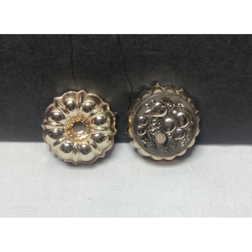 Vintage Arjon Fridge Magnets Copper Color Jello Mold 1.5"